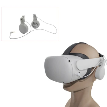 Reglabil VR Căști Izolarea Zgomotului Căști pentru Oculus Quest 2 VR Accesorii de Sticlă