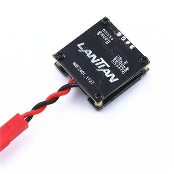 LANTIAN 2.4 G mini trupa analizor de spectru de sensibilitate Mare ecran OLED Pentru DIY FPV Quadcopter
