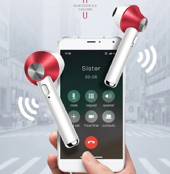 Cască Bluetooth Wireless Căști Stereo 3D Pavilioane de Jocuri Cu Încărcare Caz de Muzică Sport Casca Cu Microfon Pentru Telefon Mobil