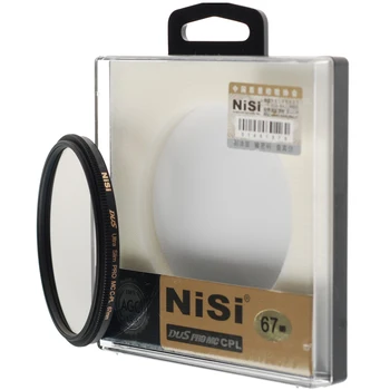 Nisi 52mm Polarizor Circular de Polarizare Filtru pentru Lentile Ultra Slim Multi-Filmate PRO MC CPL pentru Nikon 18-55