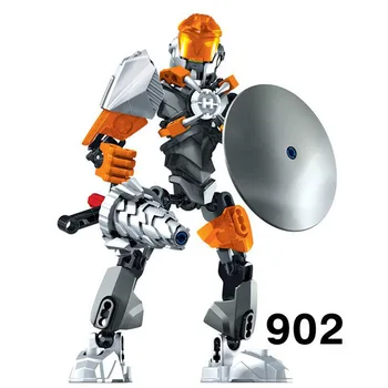 2019 Bionicle Hero Factory De 5 Stele Rocka Vrac Breez Robot Bloc Caramida City Asamblare Jucarii Pentru Copii Cadouri