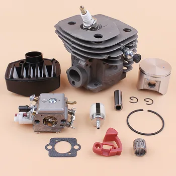 47MM Cilindru Piston Carburator Filtru Aer Rulment Kit Pentru HUSQVARNA 359 357 357XP Drujba Piese Zama C3-EL18B Carb 537157302