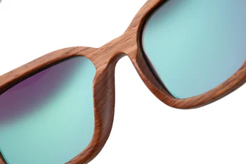 Nou stil vintage Polarizat ochelari de soare Barbati Femei ochelari de soare brand Plaja de Înaltă calitate din lemn ochelari de sex masculin Oculos de sol UV400