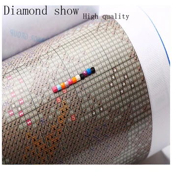 5d Diamant Tablou Bambus Lumânare Cruce Cusatura de lucru Manual complet Pătrat de Mozaic diy Diamant Broderie Handmade, de Artizanat