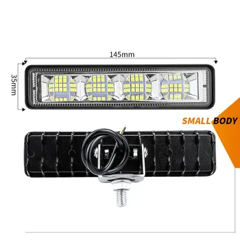 Nou Modificat Lampa de Lucru cu LED-uri de Lumină Bar Lămpi Portabile Lumini de Inundații LED pentru Drumetii Auto Reparatii Auto SUV Barca Bar Camion