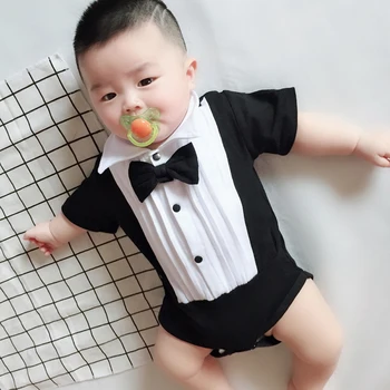 Moda Salopetă Pentru Copii Baby Haine Băiat Copil Blând Design Maneci Scurte Salopetă Copii Salopeta Haine Nou-Nascuti