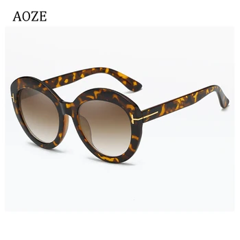 2020 Oval Nuante De moda Doamnelor pline de culoare Gradient de Femei Epocă ochelari de Soare T ochelari de Soare Gafas Lentile Oculos Sol UV400