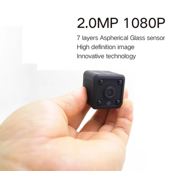 1080P HD Mini Camera IP Wireless Cu Wifi Camera de Supraveghere de Securitate Acasă Monitor Viziune de Noapte de Detectare a Mișcării Cam