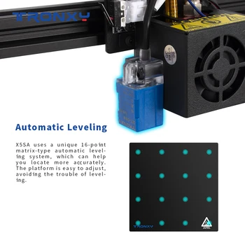 Tronxy 2020 Noi Modernizate X5SA 24V DIY 3D Printer Kit CoreXY Metal Construi Placă de 330*330 mm Căldură masa mașinii 3d cu Filament Senzor