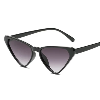 Triunghi ochelari de soare pentru femei cadru PC tendință 2018 noi ochi de pisica ochelari de soare master design de brand de ochelari
