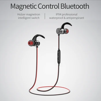 Hongsund Cască Bluetooth Waterproof Wireless Sport Căști Stereo Magnetice Telefon Setul Cu Cască Căști