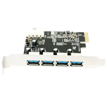 4 porturi USB 3.0 PCI-e Card de Expansiune PCI express PCIe hub USB 3.0 adaptor 4-port USB3.0 controller
