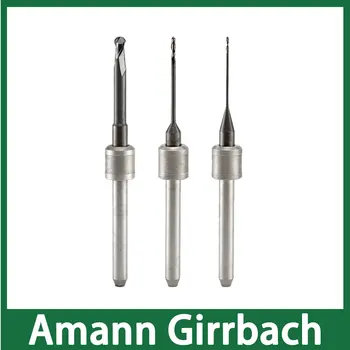Amann Girrbach Final Moara cu DLC Strat de Zirconiu, Ceara de 0,6 mm, 1.0 mm, 2.5 mm