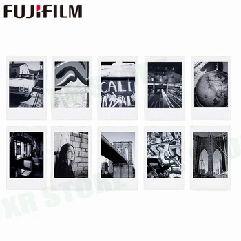 Fujifilm Instax 20 De cadru Negru + 20 Monocrom Film Hârtie Foto Pentru Fuji Instant Mini 11 8 9 70 7s ' 50 90 25 SP-1 Camera 2