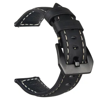 Crazy Horse Piele Watchband Pentru Samsung Galaxy Watch 3 45mm/bratara B5 Bandă Curea Bratara Bratara Pentru Haylou Solare LS05