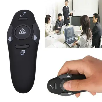 2.4 G RF Pointer Pix USB Wireless Power Point Prezentator cu Laser Pen Control de la Distanță AXYB
