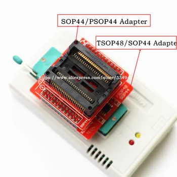 Gratuit nava SOP44 să DIP40 adaptor pentru minipro TL886CS TL866A XGecu TL866II PLUS usb eeprom programator tl866 TSOP48 adaptor priza