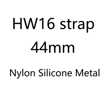 Curea pentru HW16 ceas inteligent 44mm curea Accesorii brățară HW16 Metal curea Nailon curea argintiu negru rosu albastru roz