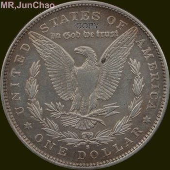 Statele unite ale americii 1893-S 90% Argint Morgan Un Dolar Copia Monede Pot Alege mai Multe Tipuri de a Face Stil Vechi 26.73 Grame