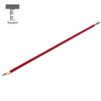Tooyful 1 buc Rosu Oțel Alamă Truss Rod Două căi în formă de L, Cheie Allen 610mm pentru String Chitara Bas Accesorii en-Gros