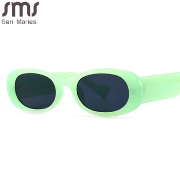 Vintage ochelari de Soare Femei Bărbați 2021 Dreptunghi de Lux de Brand Designer de Ochelari de Soare Lady Retro Oculos De Sol UV400