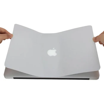 Piele de oaie Coajă de Film Pentru Apple Macbook Air 13 inch A1369 A1466 partea de Sus+partea de Jos din Piele PU Caz cu Film Folie de Protectie Tableta Piele