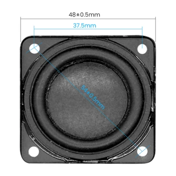 AIYIMA 2 buc 48MM Audio Portabil Mini Difuzor de 4 Ohm 10W Interior Magnet Difuzor DIY Woofer Sunet Difuzor Amplificator Home Theater