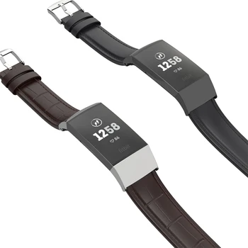 Curea pentru Fitbit Charge 3 Curea Pulseira Adult Inteligent Wriststrap Buclă Brățară pentru a se potrivi pic de încărcare 3 din Piele Watchband Accesorii