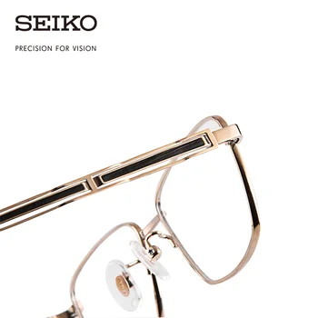 SEIKO Titanium Ochelari Cadru Bărbați High End Omul de Aur Ochelari Titan Optice Ochelari Rame S9001 Făcute În Japonia