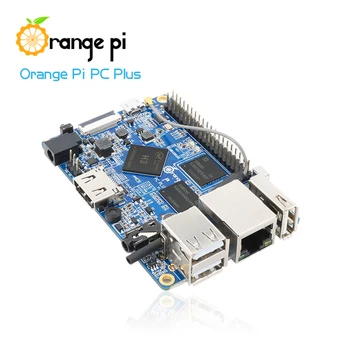 Orange Pi PC Plus+Transparent ABS Caz, Rula Android 4.4, Ubuntu, Debian Imagine