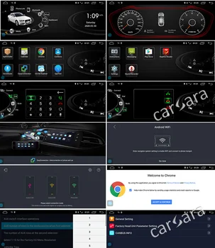 RHD Ua di A4 A5 S4 S5 Android 2009-2016 Capul Unitatea DVD Player Radio Auto Sistem Touch Screen Android 4G RAM 64G ROM