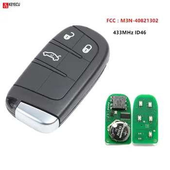 Smart Remote Key Fob 3 Butonul de 433MHz ID46 pentru Chrysler 300 Dodge Challenger Încărcător Dart Durango 2011-2018 FCC: M3N-40821302