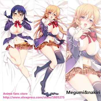 Hentai Sexy Anime Japonez față de Pernă Shokugeki no Soma Megumi&nakiri JK decorative Îmbrățișează Corpul de Pernă
