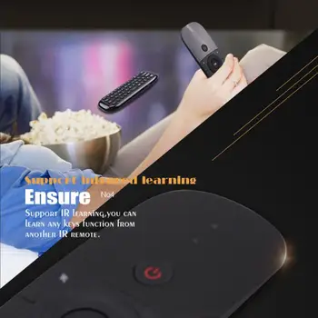 Wechip W1 Infraroșu de Detectare a Corpului Sens Mini 2.4 G Wireless Keyboard față-Verso Aer Fly Mouse-ul USB de la Distanță Pentru Android TV BOX PC-ul