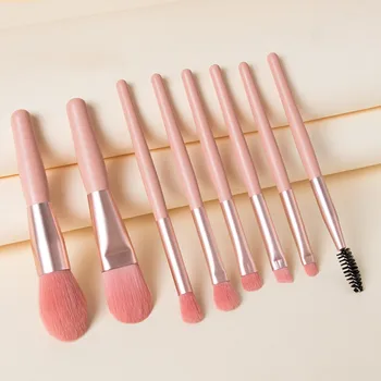 8pcs Set de Perii Machiaj Fard de pleoape Blending Face Perie de Amestecare Dermatograf Pentru Machiaj Beauty Tools Kit